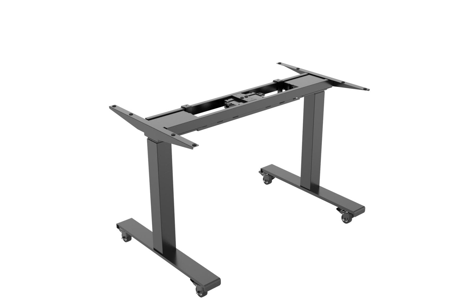 StandXT 4 Rollen für Möbel M10-02 (Gewinde M10, Tragkraft je 50 kg) Transportrollen Lenkrollen mit Bremse - StandXT