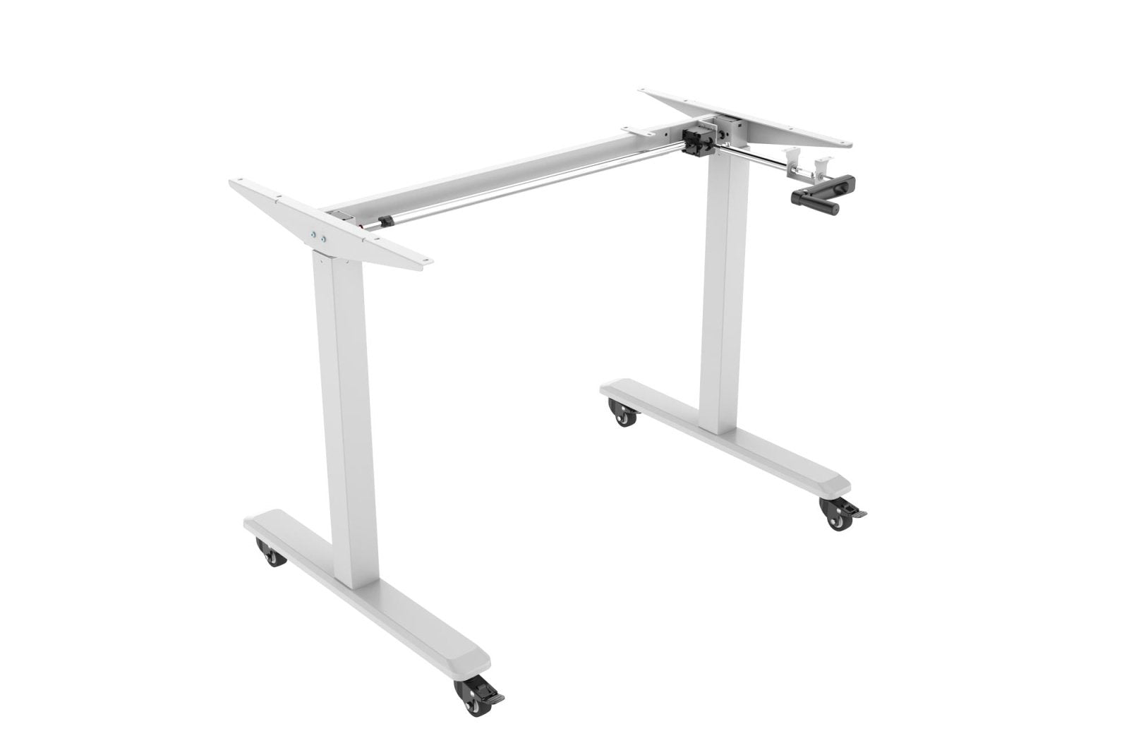 StandXT 4 Rollen für Möbel M10-02 (Gewinde M10, Tragkraft je 50 kg) Transportrollen Lenkrollen mit Bremse - StandXT