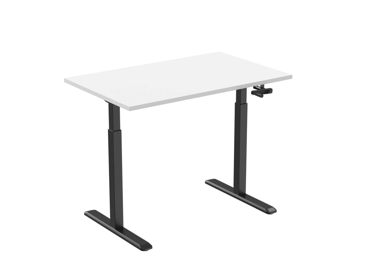 StandXT B02-22 Eco manuell höhenverstellbarer Schreibtisch - mit Handkurbel - StandXT - Höhenverstellbare Tische