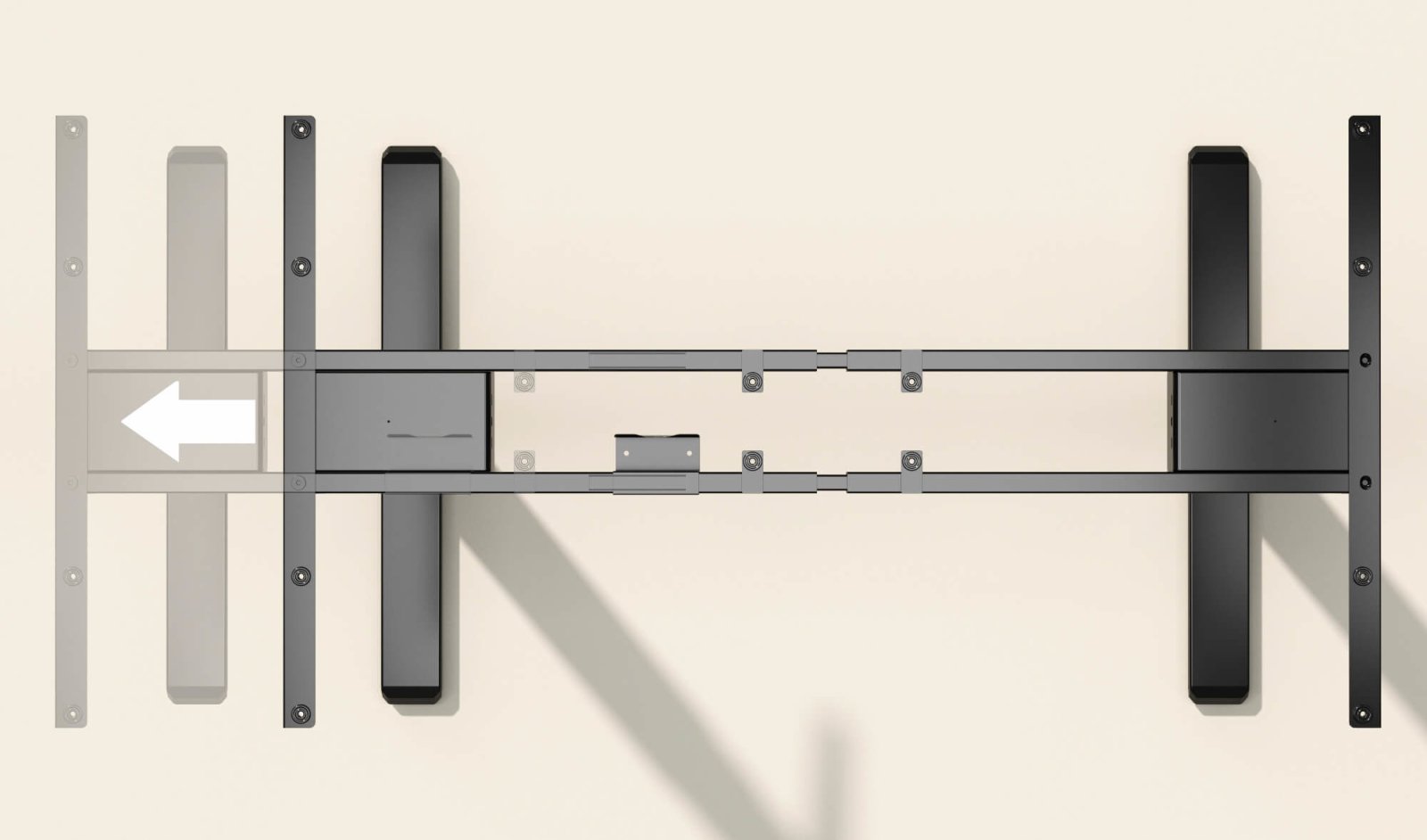 StandXT elektrisch höhenverstellbarer Schreibtisch - D06 - StandXT - Höhenverstellbare Tische