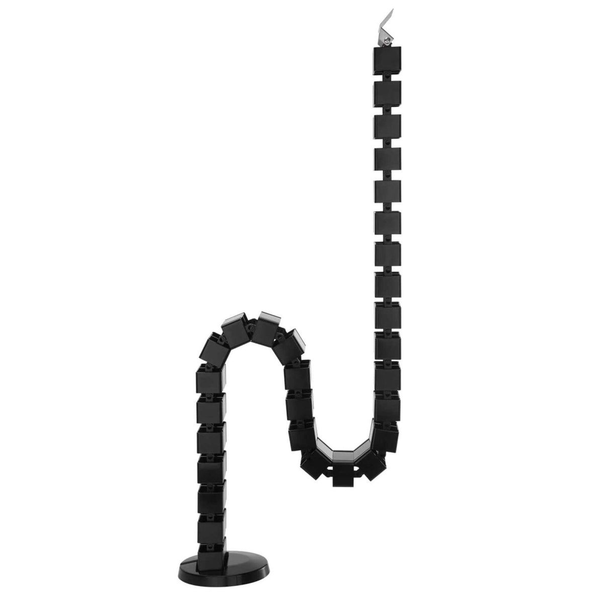 StandXT Kabelführung schwarz- Kabelkanal Kabelwirbelsäule für höhenverstellbare Tischgestelle schwarz CCX10-1 - StandXT - Höhenverstellbare Tische