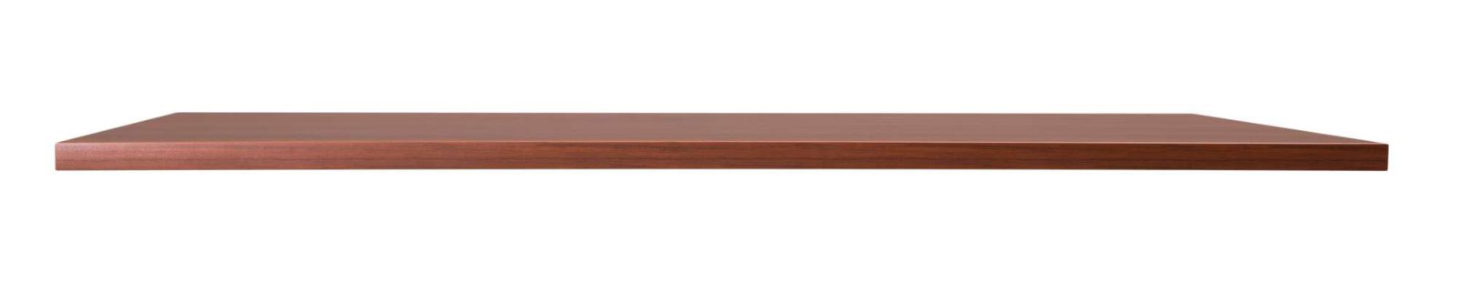StandXT Tischplatte Schreibtischplatte 120 x 75 x 2.5 cm - Bürotisch Arbeitsplatte - braun