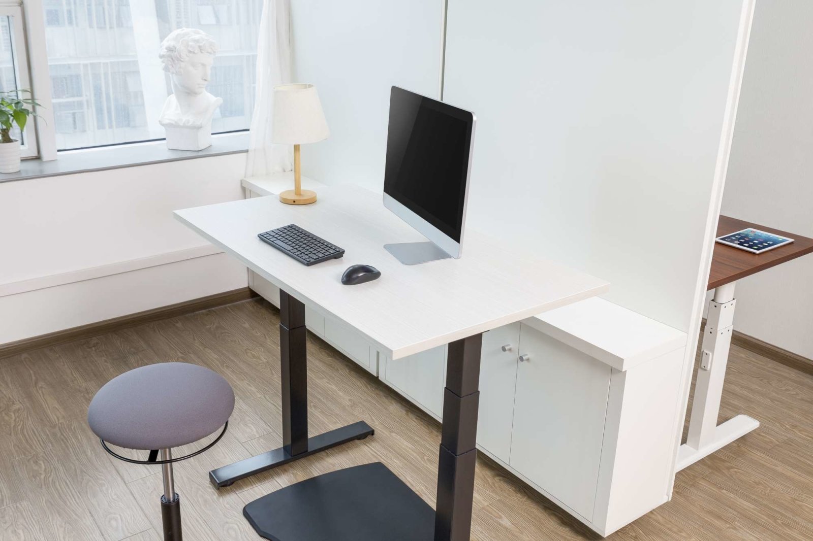 StandXT Tischplatte Schreibtischplatte 120 x 75 x 2.5 cm - Bürotisch Arbeitsplatte, hohe Kratzfestigkeit und bis zu 120 kg belastbar