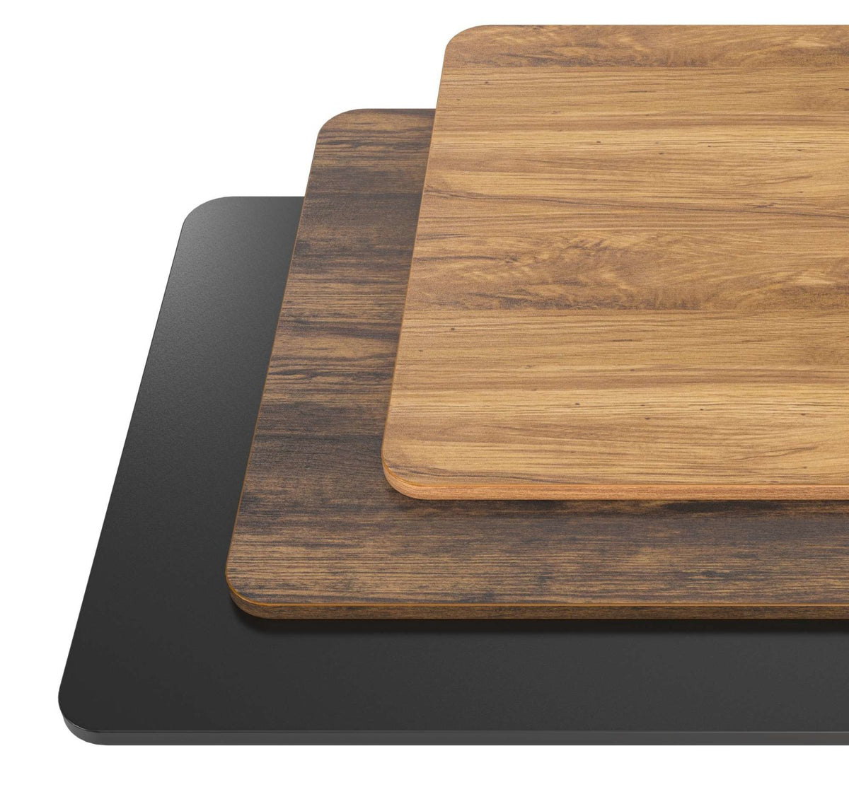 StandXT Tischplatte Schreibtischplatte 150 x 75 x 1,8 cm - Bürotisch Arbeitsplatte, hohe Kratzfestigkeit