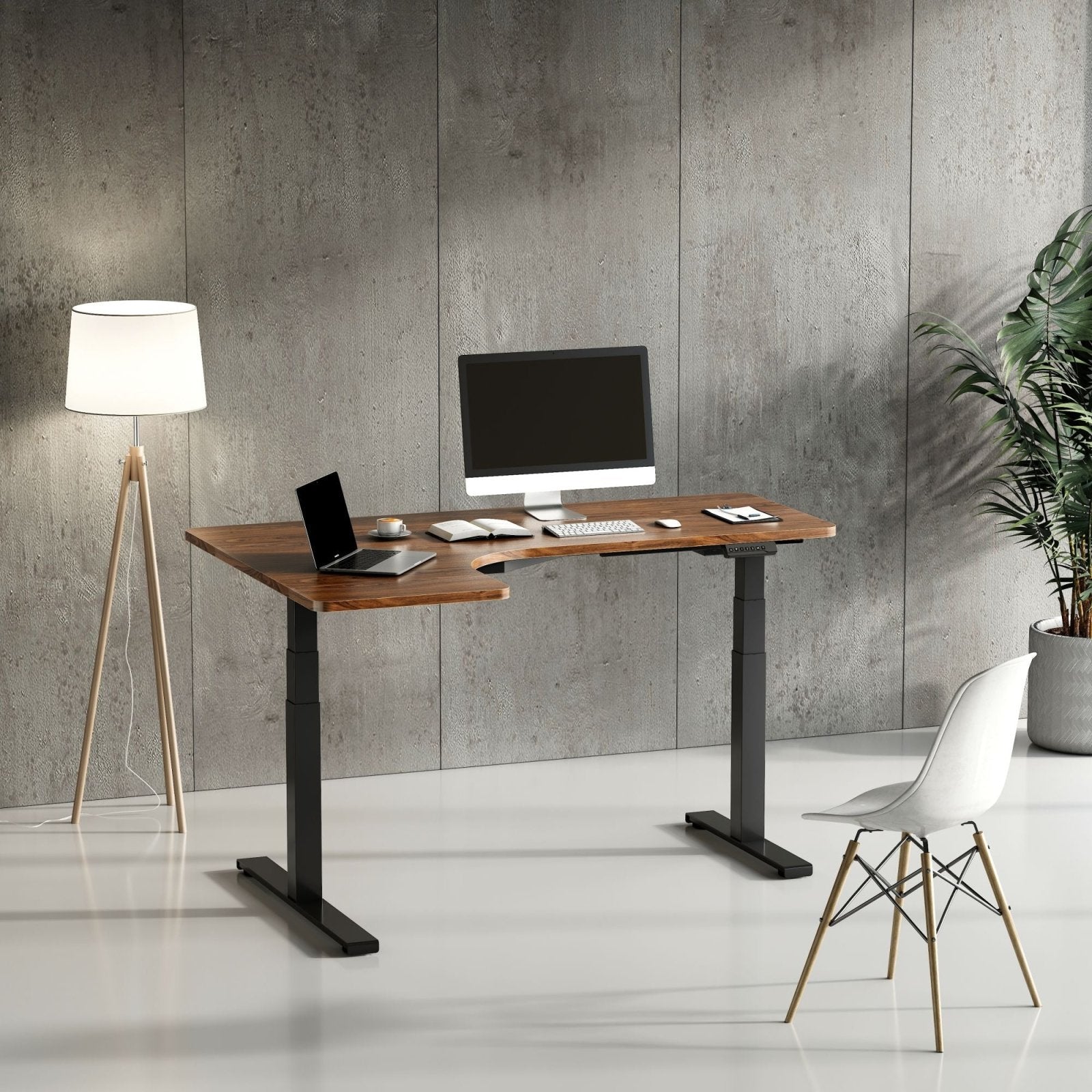 StandXT Tischplatte Schreibtischplatte 120 x 75 x 2.5 cm - Bürotisch Arbeitsplatte, hohe Kratzfestigkeit und bis zu 120 kg belastbar
