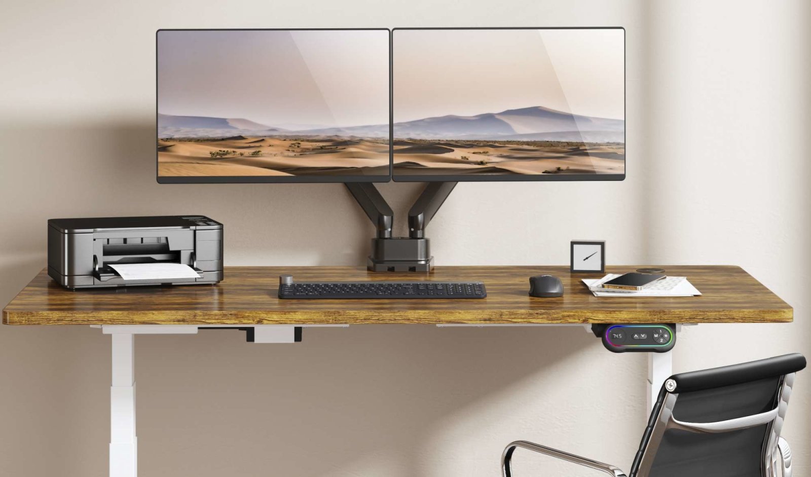 StandXT Tischplatte Schreibtischplatte 150 x 75 x 1,8 cm - Bürotisch Arbeitsplatte, hohe Kratzfestigkeit - StandXT - Höhenverstellbare Tische